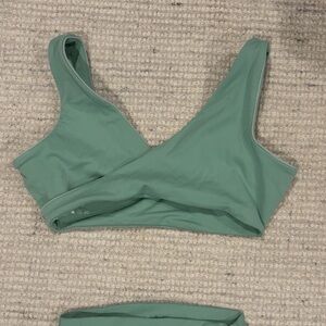 SET Active Green Sports Bra